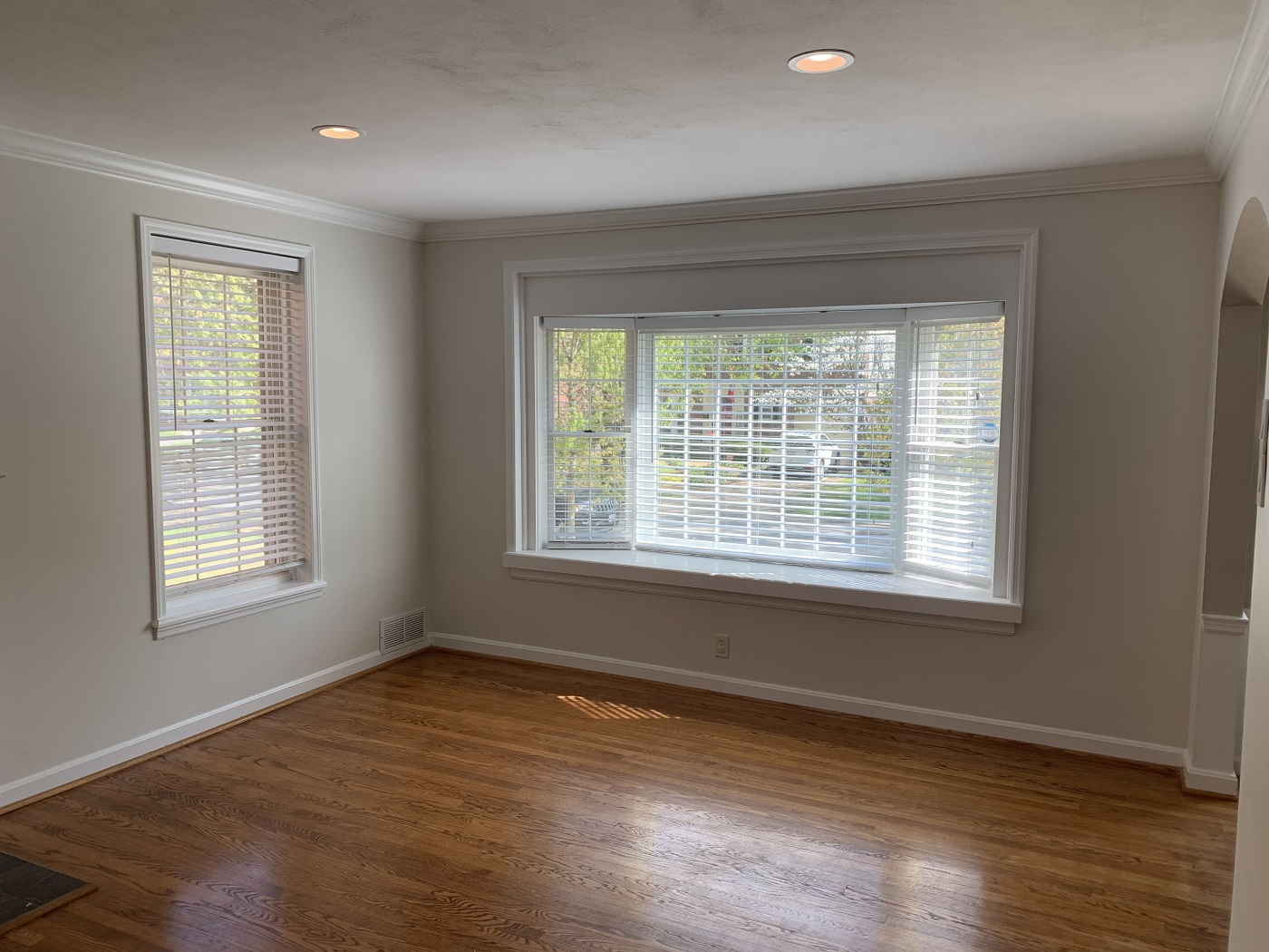 Window trim and new sills