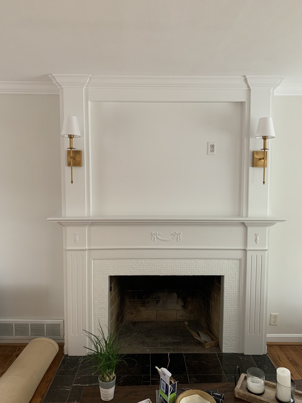 Top unit added to Fireplace